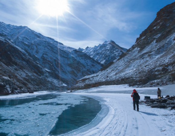 Chadar Trek (Frozen River)